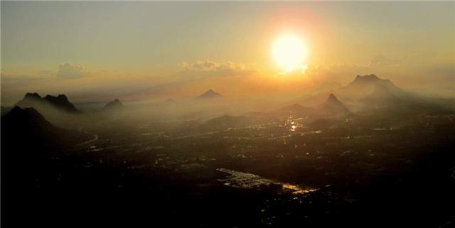 kandahar evening mist