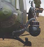 VL2007-1033-06  9 may 2007 Wainwright, Alberta A loading master (left) from 408 Tactical Helicopter Squadron prepares a CH 146 Griffin helicopter before embarking an infantry section.  CF Photo by Corporal Simon Duchesne  VL2007-1033-06 9 mai 2007 Wainwright, Alberta Un maître en chargement (à gauche) du 408e escadron tactique d'hélicoptères prépare un hélicoptère CH-146 Griffon avant d'embarquer une section d'infanterie. Photo FC par Caporal Simon Duchesne